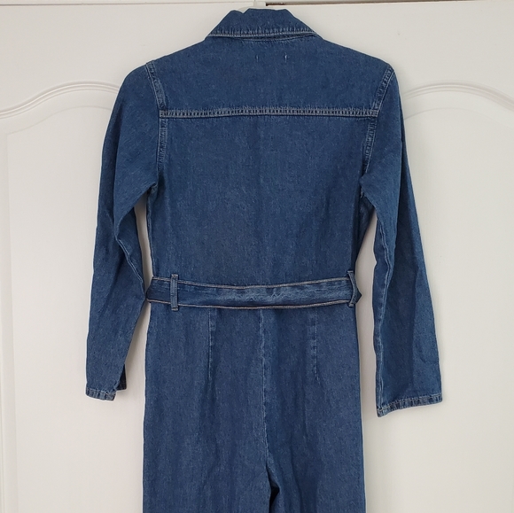 Topshop Utility Denim Jumpsuit, NWT - Picture 5 of 8